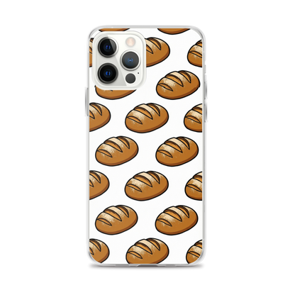 Floating Sourdough Loaves Pattern Clear Case for iPhone® iPhone 12 Pro Max Bags & Accessories > Phone Cases ZomaModa