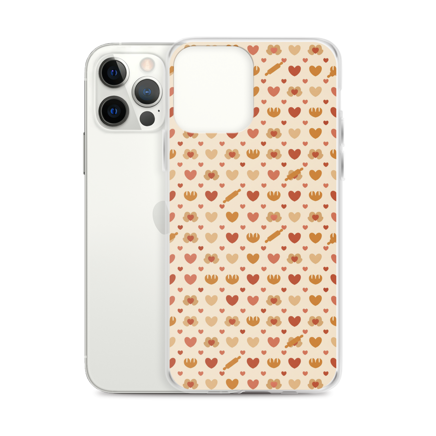Tiny Hands Big Bakes Clear Case for iPhone® Bags & Accessories > Phone Cases ZomaModa