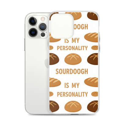 Sourdough Is My Personality Clear Case for iPhone® Bags & Accessories > Phone Cases ZomaModa