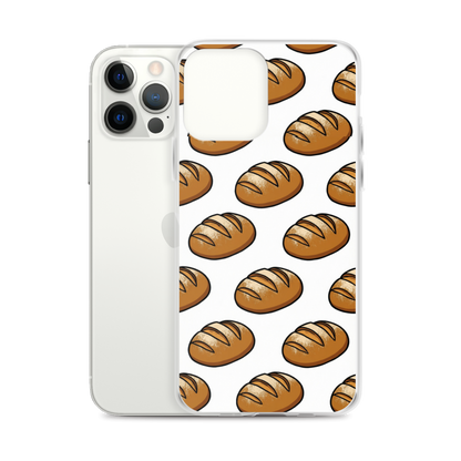 Floating Sourdough Loaves Pattern Clear Case for iPhone® Bags & Accessories > Phone Cases ZomaModa