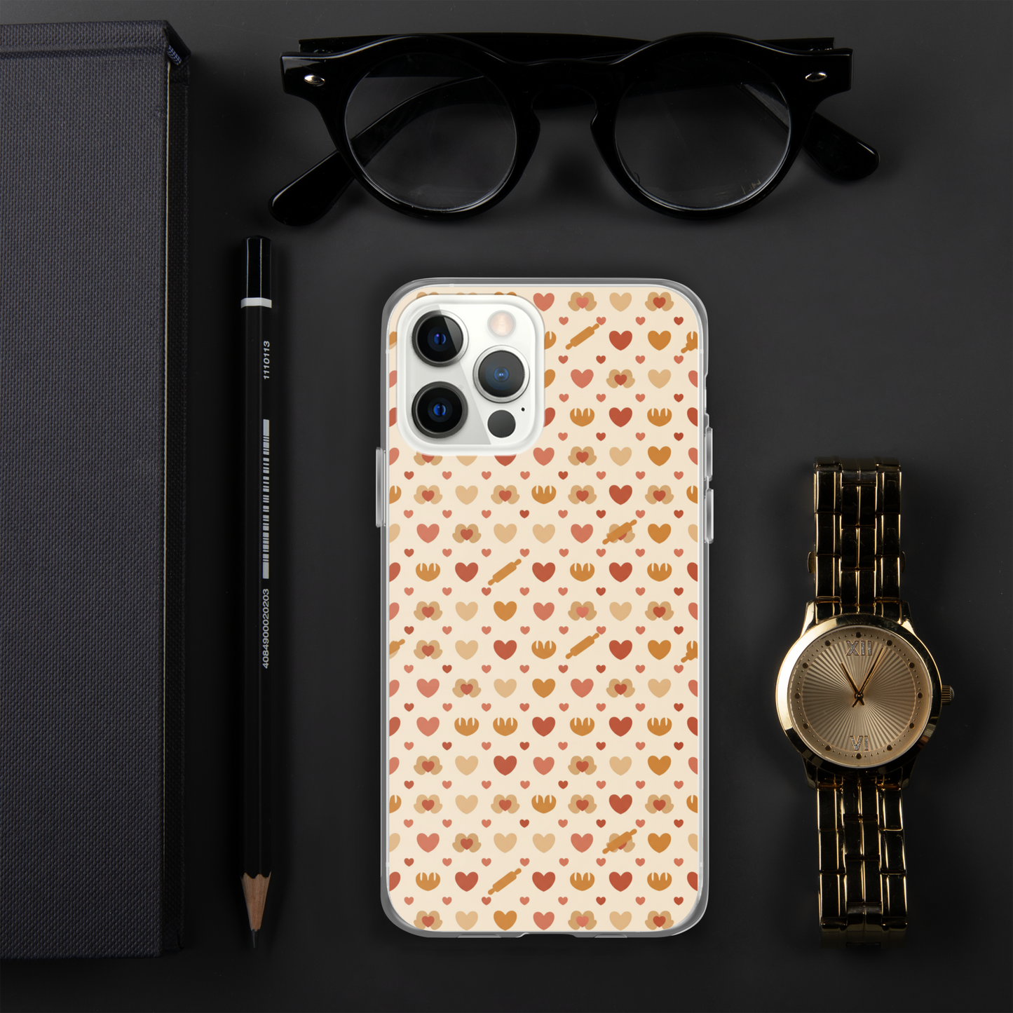 Tiny Hands Big Bakes Clear Case for iPhone® Bags & Accessories > Phone Cases ZomaModa