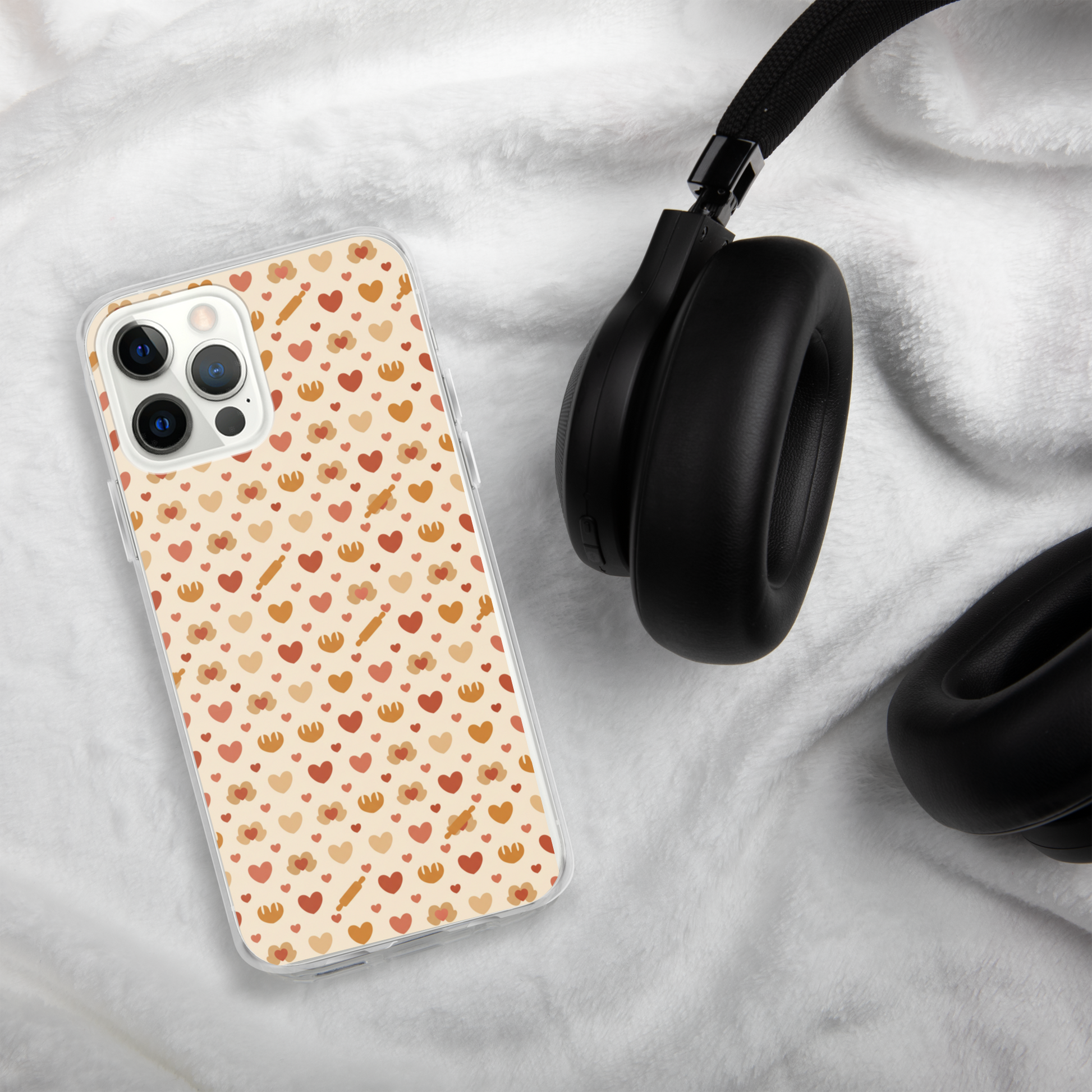 Tiny Hands Big Bakes Clear Case for iPhone® Bags & Accessories > Phone Cases ZomaModa