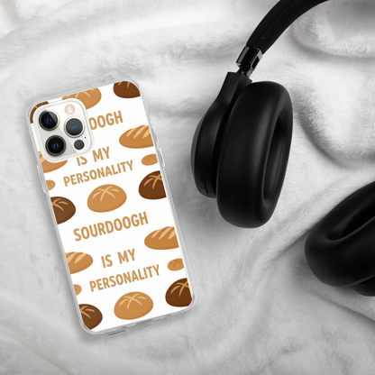 Sourdough Is My Personality Clear Case for iPhone® Bags & Accessories > Phone Cases ZomaModa