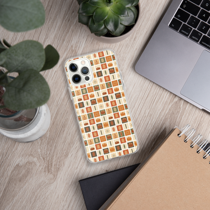 Retro Bread Stamp Clear Case for iPhone® Bags & Accessories > Phone Cases ZomaModa