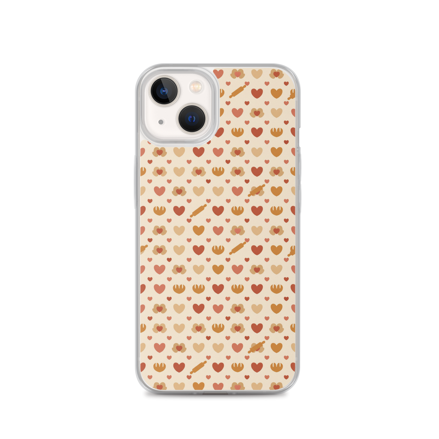 Tiny Hands Big Bakes Clear Case for iPhone® iPhone 13 Bags & Accessories > Phone Cases ZomaModa