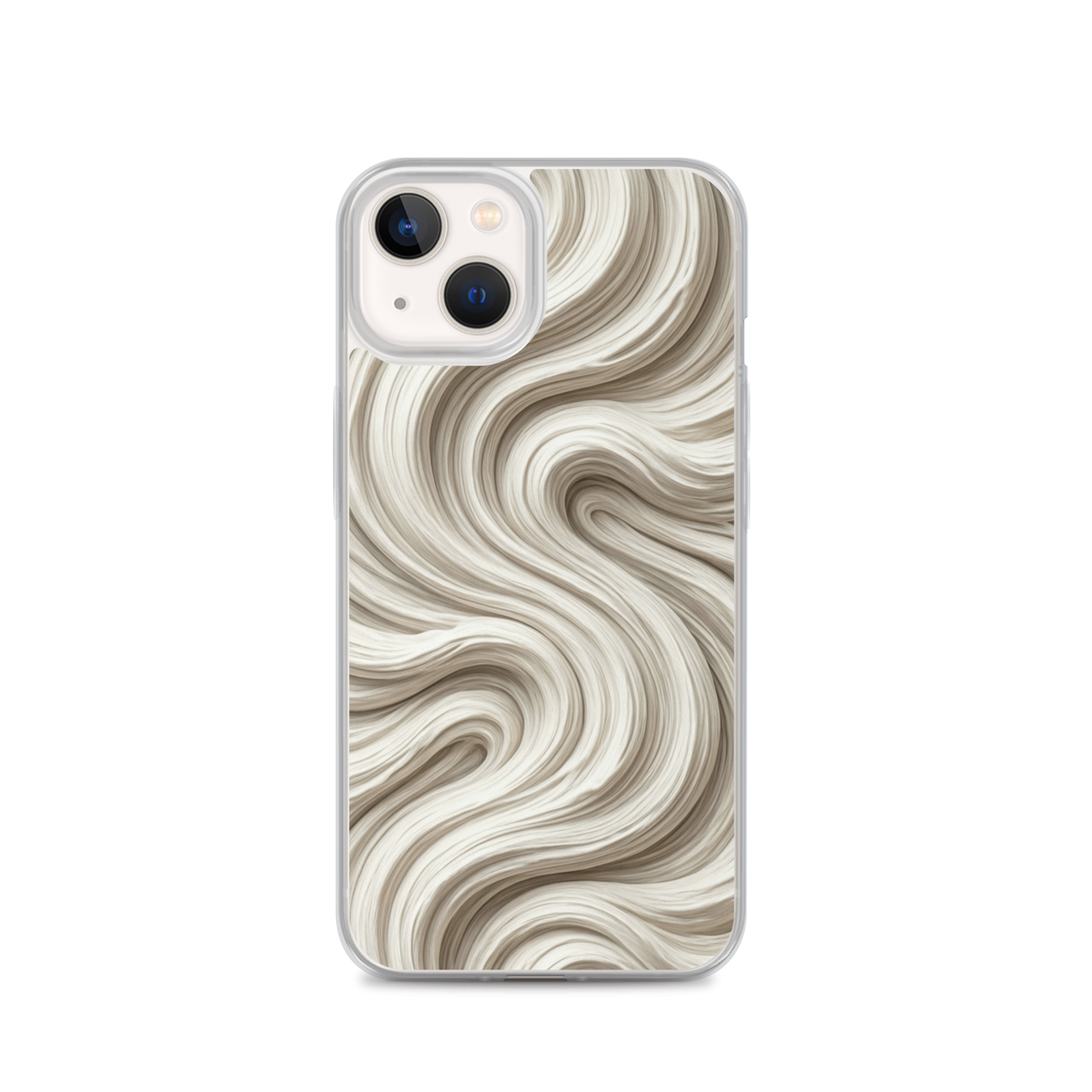 Minimal Flour Swirl Baking Clear Case for iPhone® iPhone 13 Bags & Accessories > Phone Cases ZomaModa