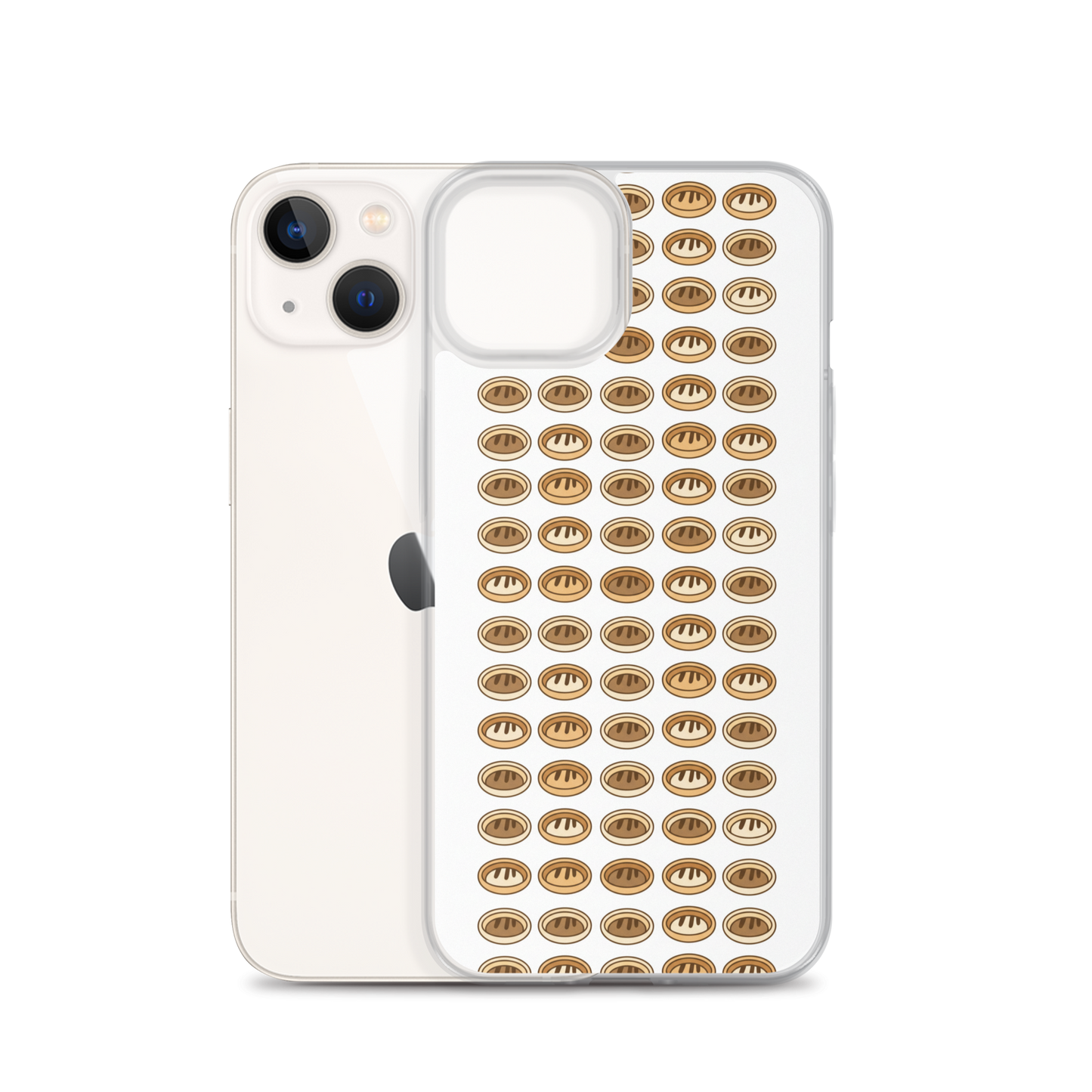 Proofing Basket Pattern Clear Case for iPhone® Bags & Accessories > Phone Cases ZomaModa