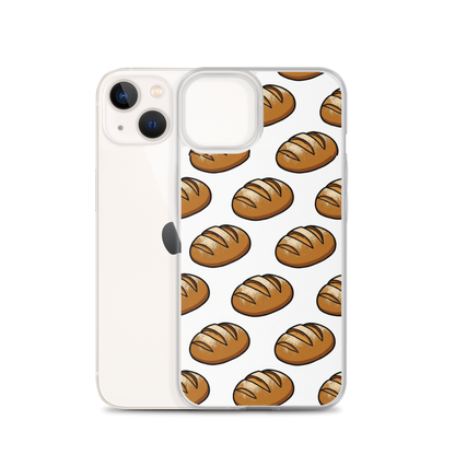 Floating Sourdough Loaves Pattern Clear Case for iPhone® Bags & Accessories > Phone Cases ZomaModa