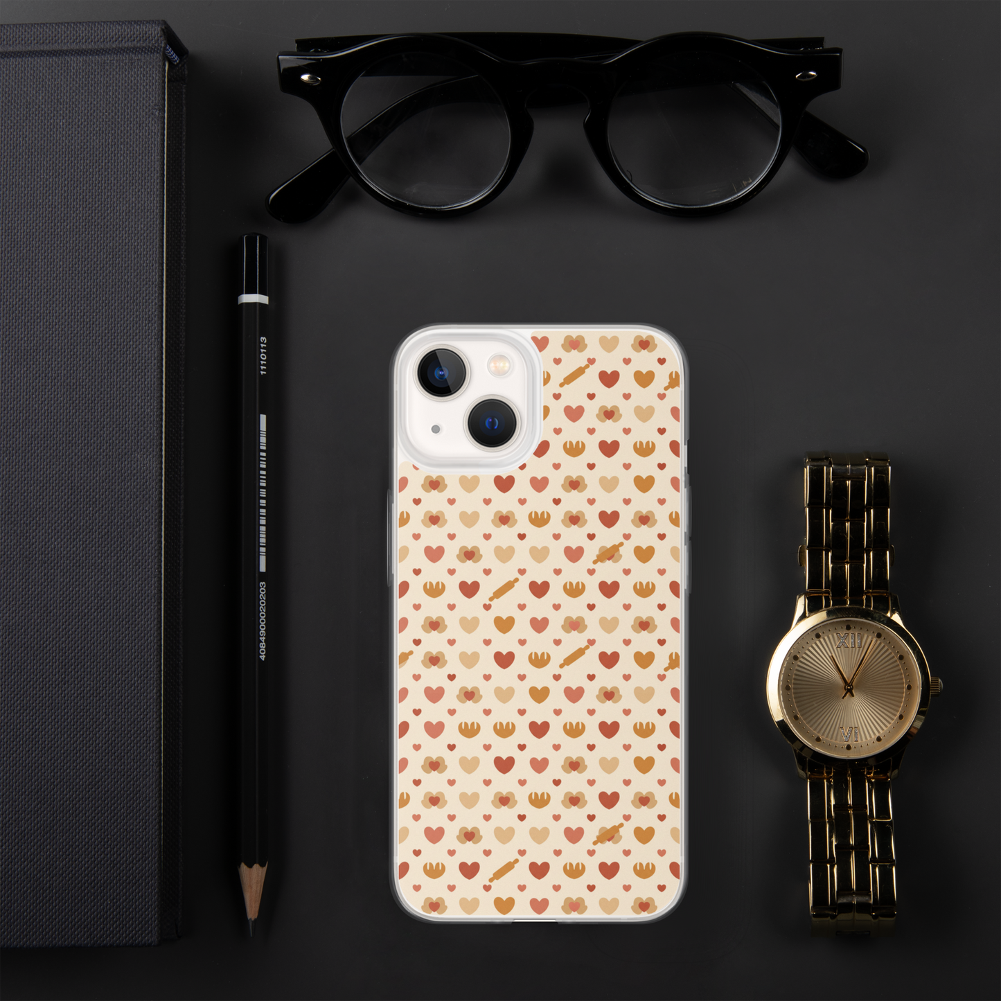 Tiny Hands Big Bakes Clear Case for iPhone® Bags & Accessories > Phone Cases ZomaModa
