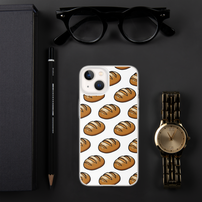 Floating Sourdough Loaves Pattern Clear Case for iPhone® Bags & Accessories > Phone Cases ZomaModa