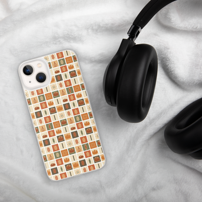 Retro Bread Stamp Clear Case for iPhone® Bags & Accessories > Phone Cases ZomaModa