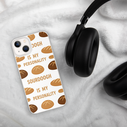 Sourdough Is My Personality Clear Case for iPhone® Bags & Accessories > Phone Cases ZomaModa