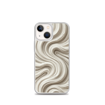 Minimal Flour Swirl Baking Clear Case for iPhone® iPhone 13 mini Bags & Accessories > Phone Cases ZomaModa