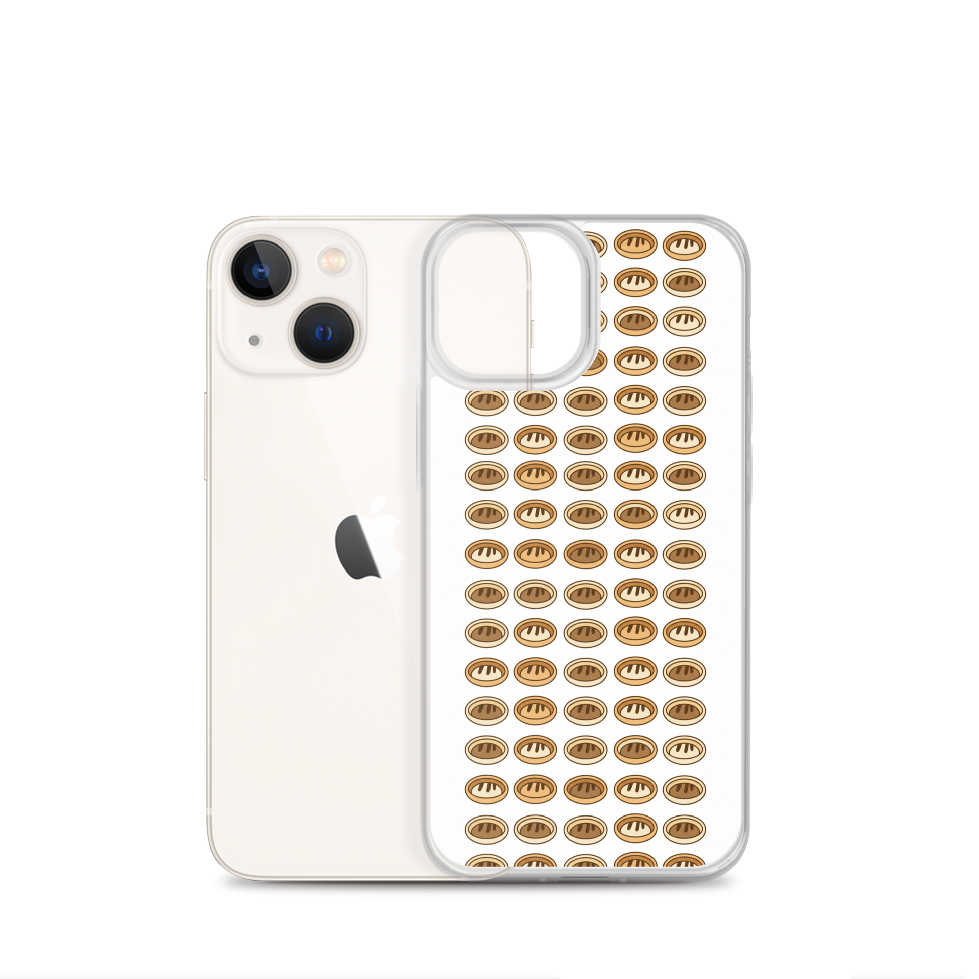 Proofing Basket Pattern Clear Case for iPhone® Bags & Accessories > Phone Cases ZomaModa