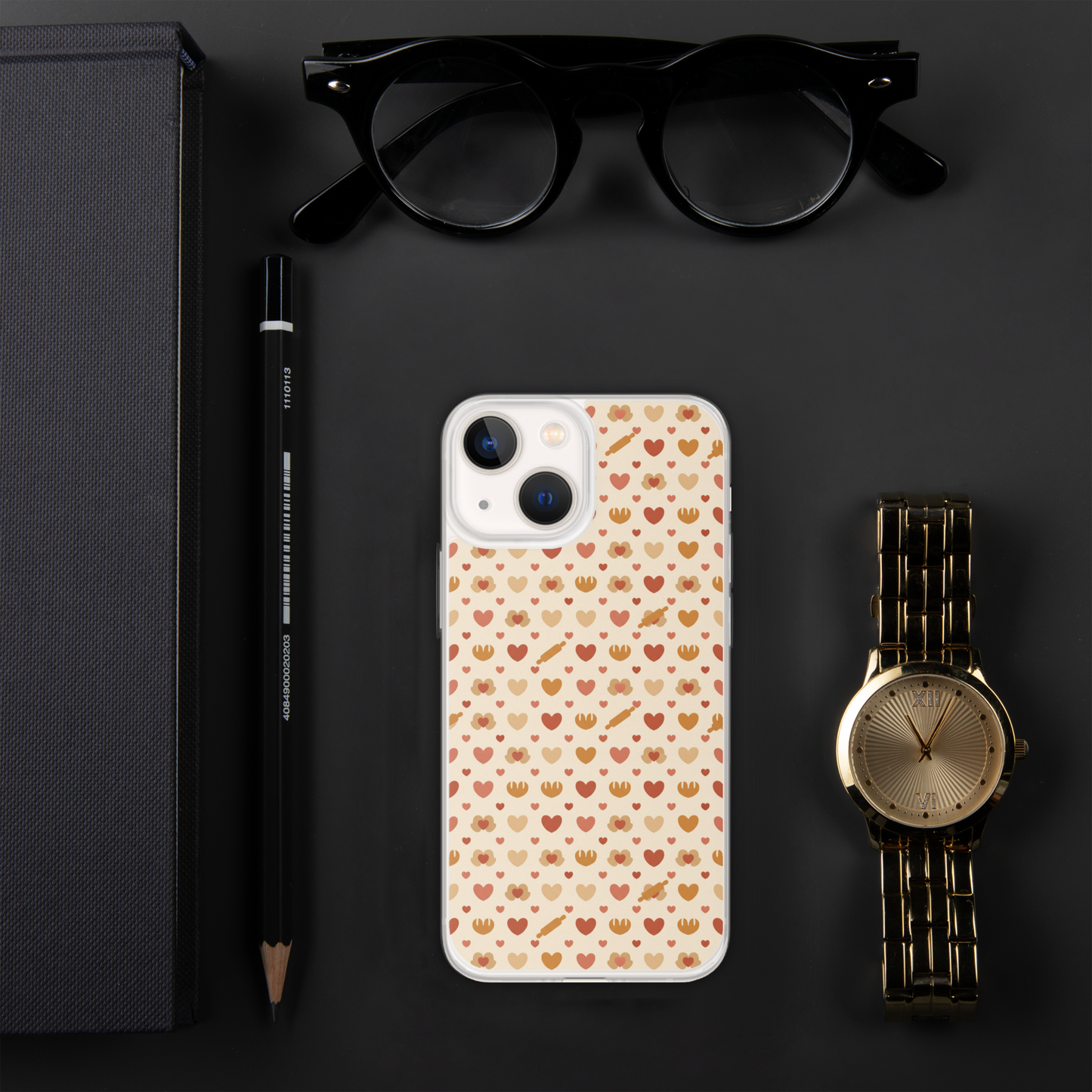 Tiny Hands Big Bakes Clear Case for iPhone® Bags & Accessories > Phone Cases ZomaModa