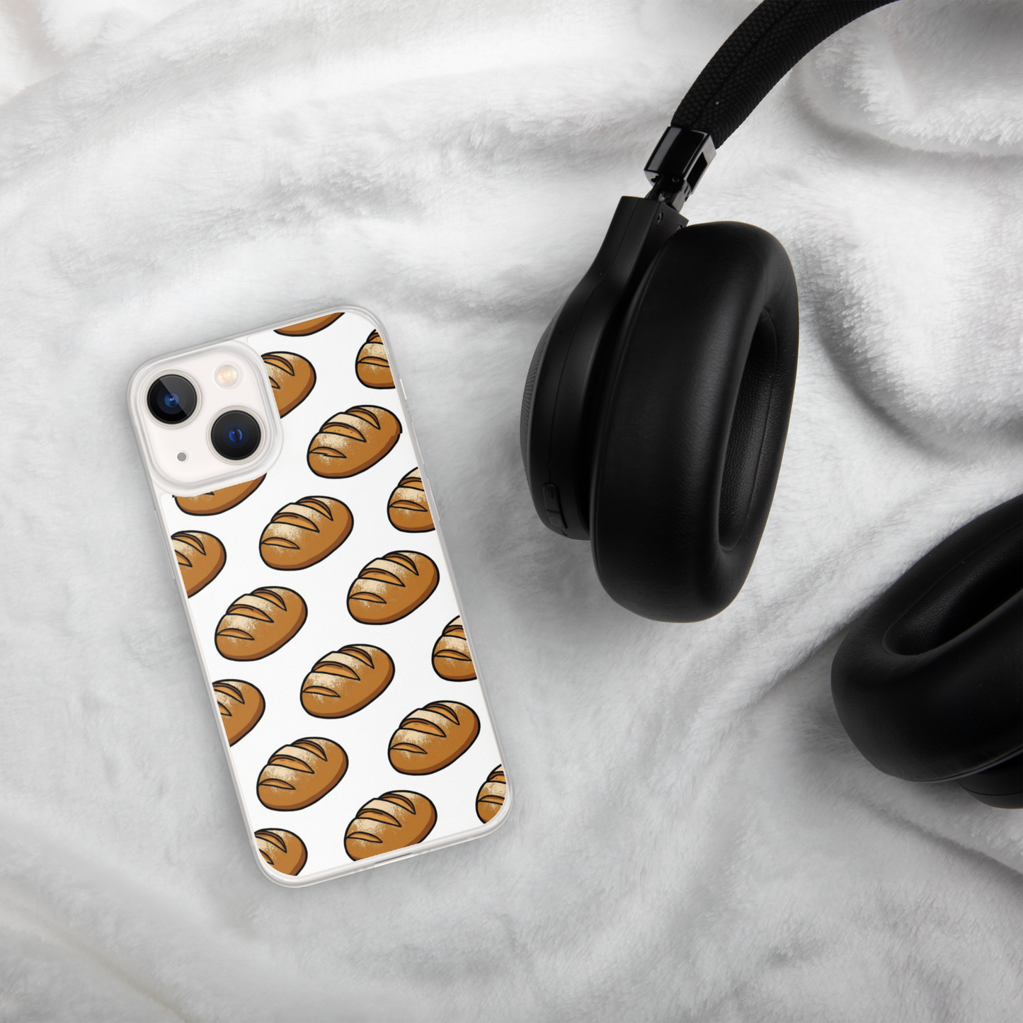 Floating Sourdough Loaves Pattern Clear Case for iPhone® Bags & Accessories > Phone Cases ZomaModa