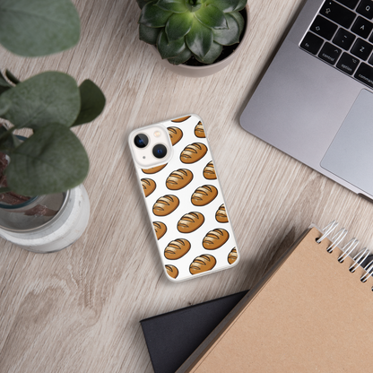 Floating Sourdough Loaves Pattern Clear Case for iPhone® Bags & Accessories > Phone Cases ZomaModa
