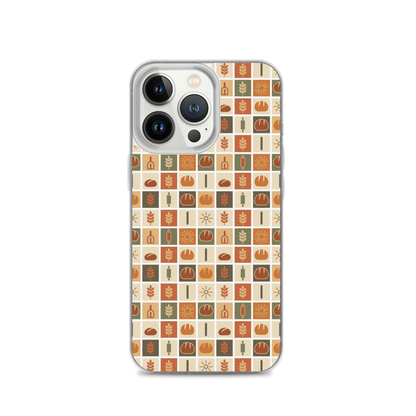 Retro Bread Stamp Clear Case for iPhone® iPhone 13 Pro Bags & Accessories > Phone Cases ZomaModa