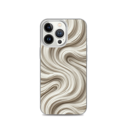 Minimal Flour Swirl Baking Clear Case for iPhone® iPhone 13 Pro Bags & Accessories > Phone Cases ZomaModa