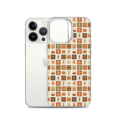 Retro Bread Stamp Clear Case for iPhone® Bags & Accessories > Phone Cases ZomaModa