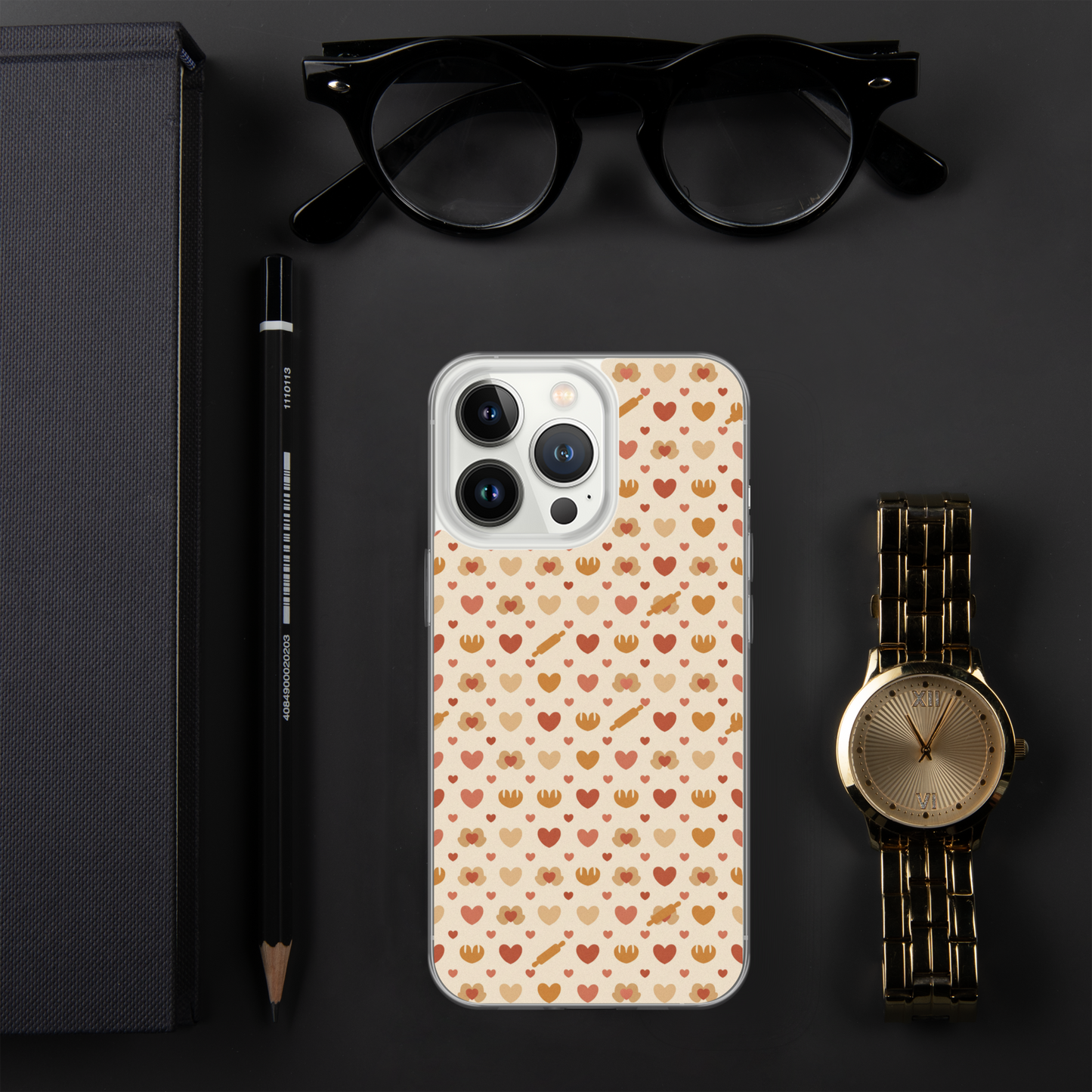 Tiny Hands Big Bakes Clear Case for iPhone® Bags & Accessories > Phone Cases ZomaModa