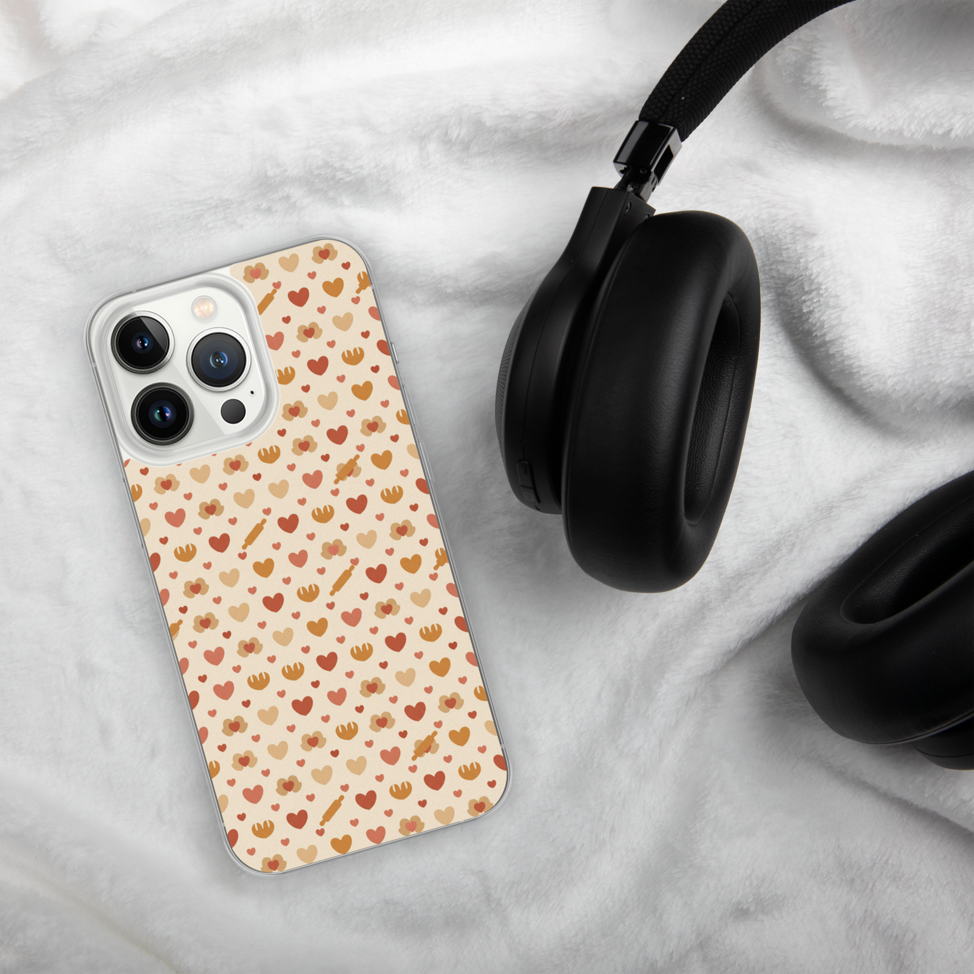 Tiny Hands Big Bakes Clear Case for iPhone® Bags & Accessories > Phone Cases ZomaModa