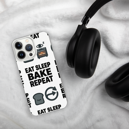 Eat Sleep Bake Repeat Clear Case for iPhone® Bags & Accessories > Phone Cases ZomaModa