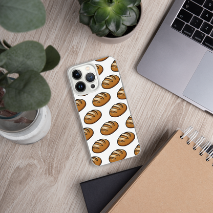 Floating Sourdough Loaves Pattern Clear Case for iPhone® Bags & Accessories > Phone Cases ZomaModa