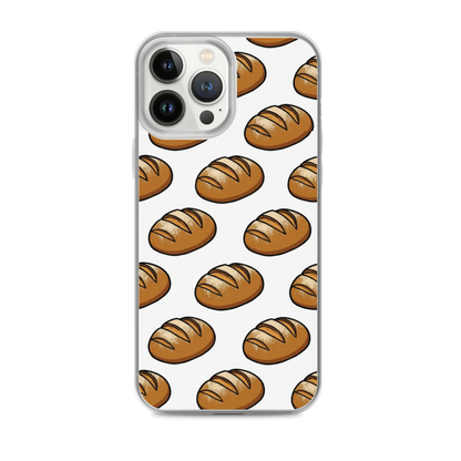 Floating Sourdough Loaves Pattern Clear Case for iPhone® iPhone 13 Pro Max Bags & Accessories > Phone Cases ZomaModa