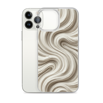 Minimal Flour Swirl Baking Clear Case for iPhone® Bags & Accessories > Phone Cases ZomaModa