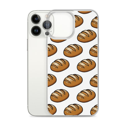 Floating Sourdough Loaves Pattern Clear Case for iPhone® Bags & Accessories > Phone Cases ZomaModa