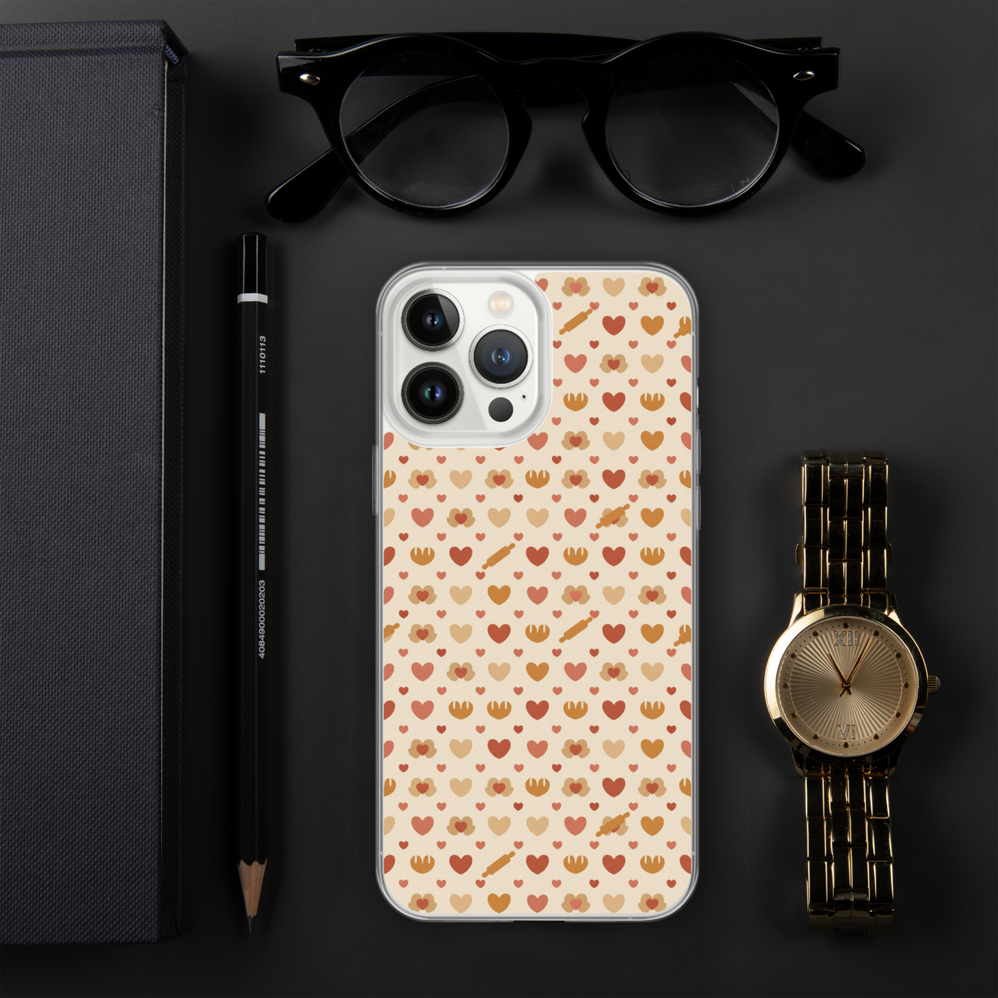Tiny Hands Big Bakes Clear Case for iPhone® Bags & Accessories > Phone Cases ZomaModa