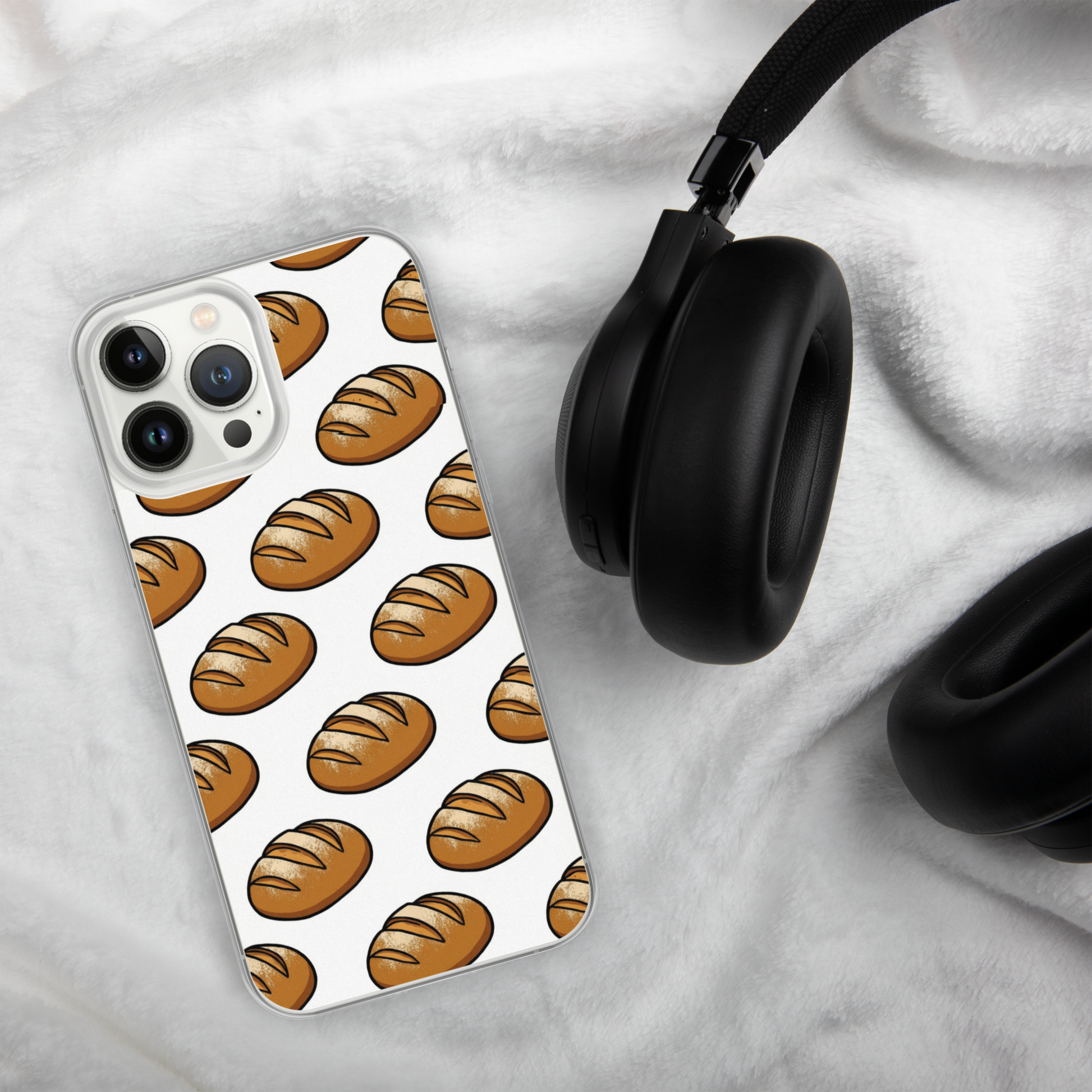 Floating Sourdough Loaves Pattern Clear Case for iPhone® Bags & Accessories > Phone Cases ZomaModa