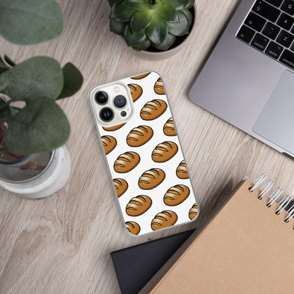 Floating Sourdough Loaves Pattern Clear Case for iPhone® Bags & Accessories > Phone Cases ZomaModa