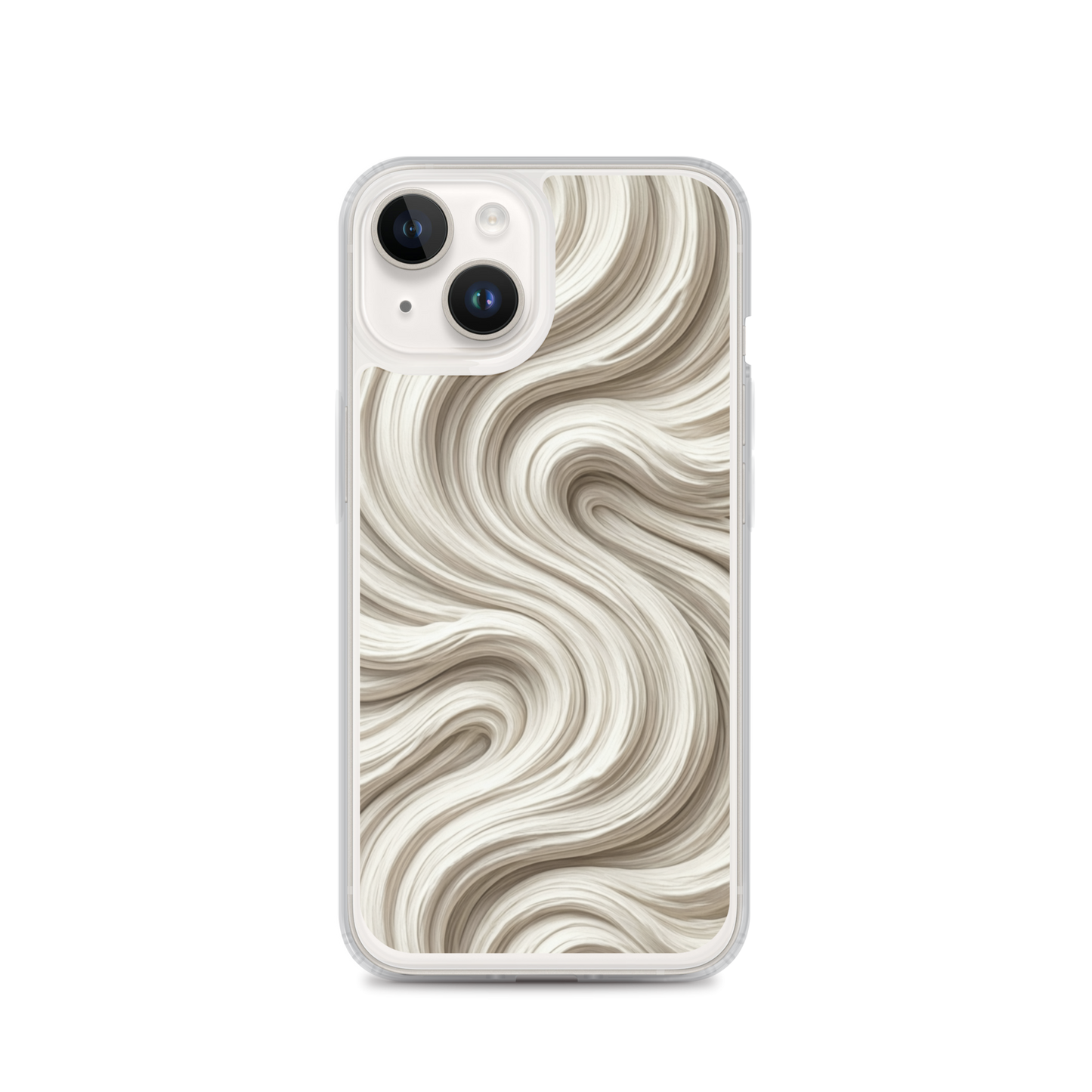 Minimal Flour Swirl Baking Clear Case for iPhone® iPhone 14 Bags & Accessories > Phone Cases ZomaModa
