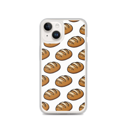 Floating Sourdough Loaves Pattern Clear Case for iPhone® iPhone 14 Bags & Accessories > Phone Cases ZomaModa