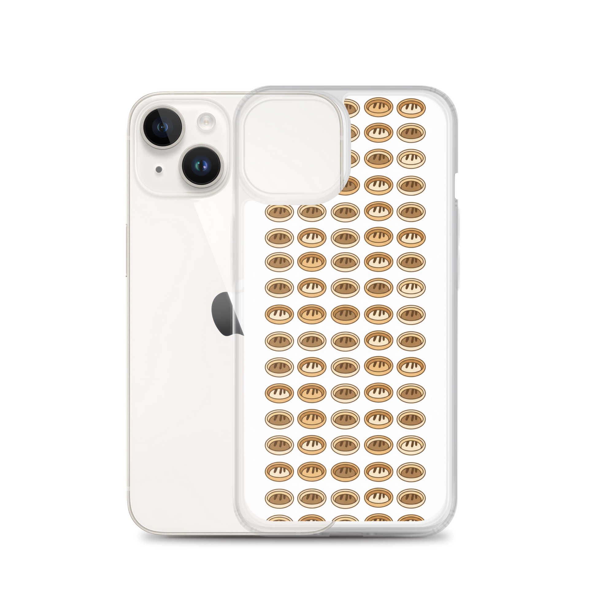 Proofing Basket Pattern Clear Case for iPhone® Bags & Accessories > Phone Cases ZomaModa