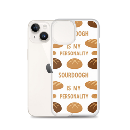Sourdough Is My Personality Clear Case for iPhone® Bags & Accessories > Phone Cases ZomaModa