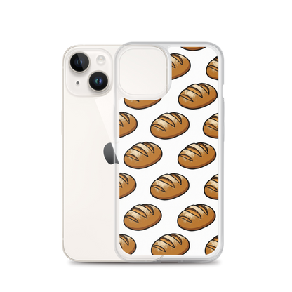 Floating Sourdough Loaves Pattern Clear Case for iPhone® Bags & Accessories > Phone Cases ZomaModa