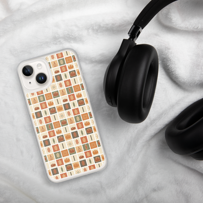 Retro Bread Stamp Clear Case for iPhone® Bags & Accessories > Phone Cases ZomaModa