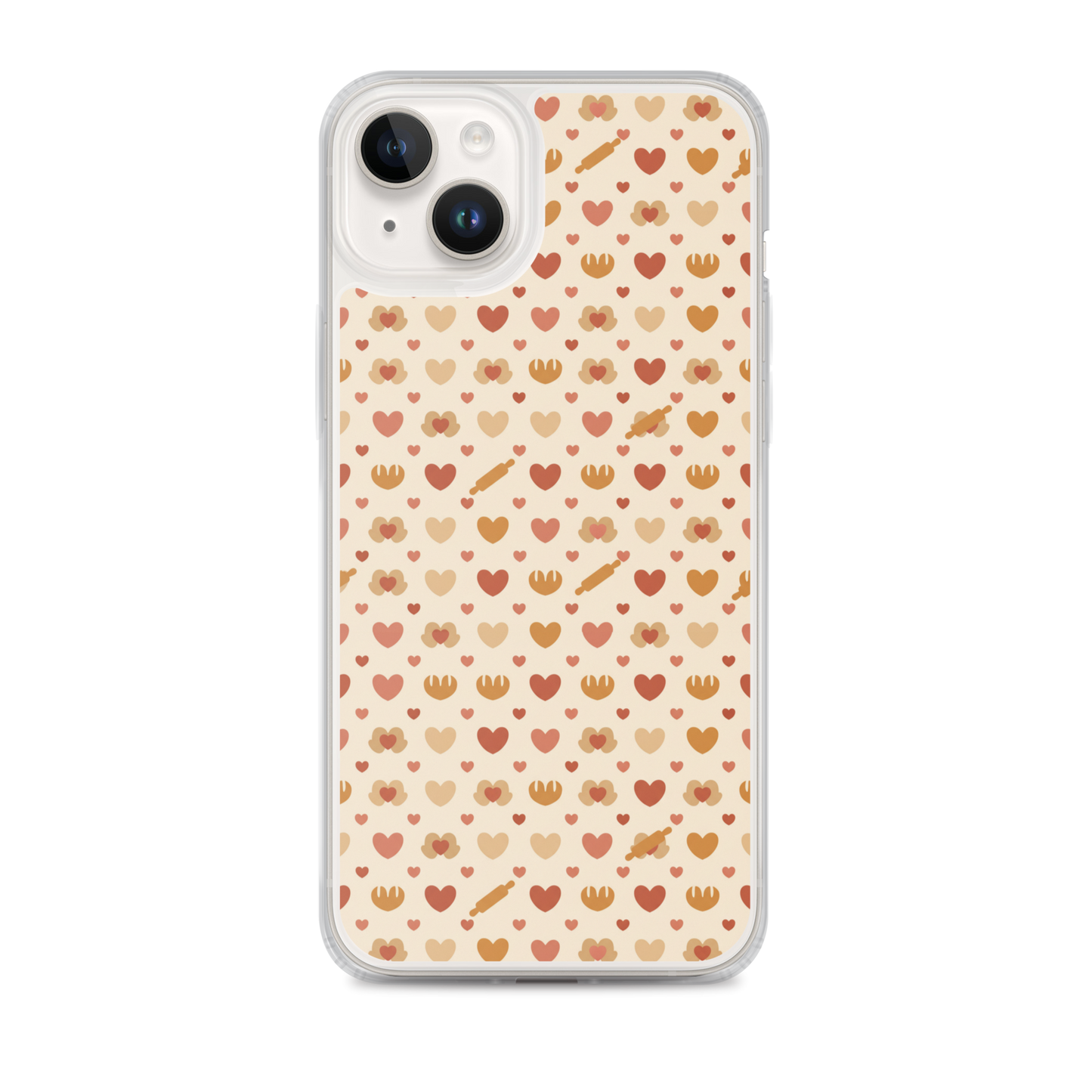 Tiny Hands Big Bakes Clear Case for iPhone® iPhone 14 Plus Bags & Accessories > Phone Cases ZomaModa