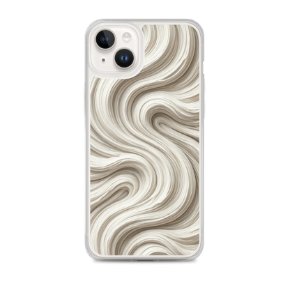 Minimal Flour Swirl Baking Clear Case for iPhone® iPhone 14 Plus Bags & Accessories > Phone Cases ZomaModa
