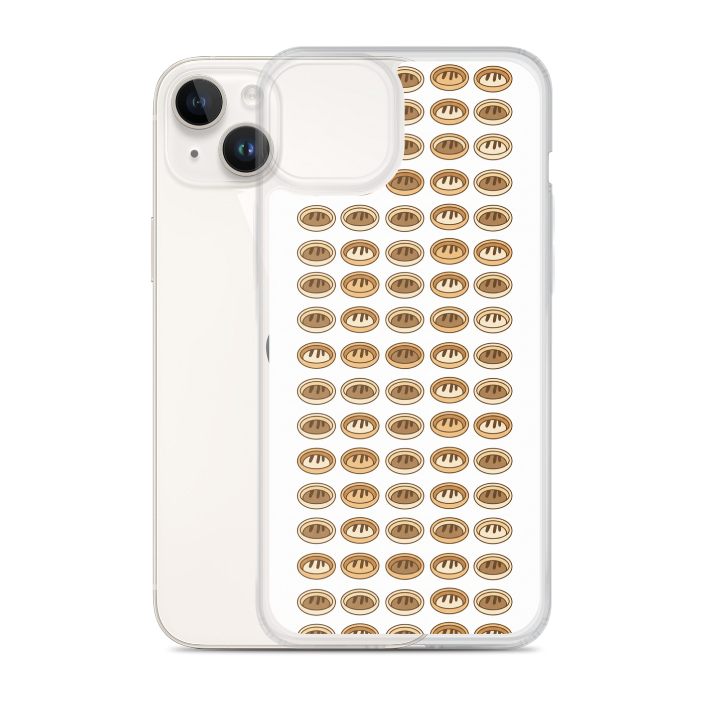 Proofing Basket Pattern Clear Case for iPhone® Bags & Accessories > Phone Cases ZomaModa