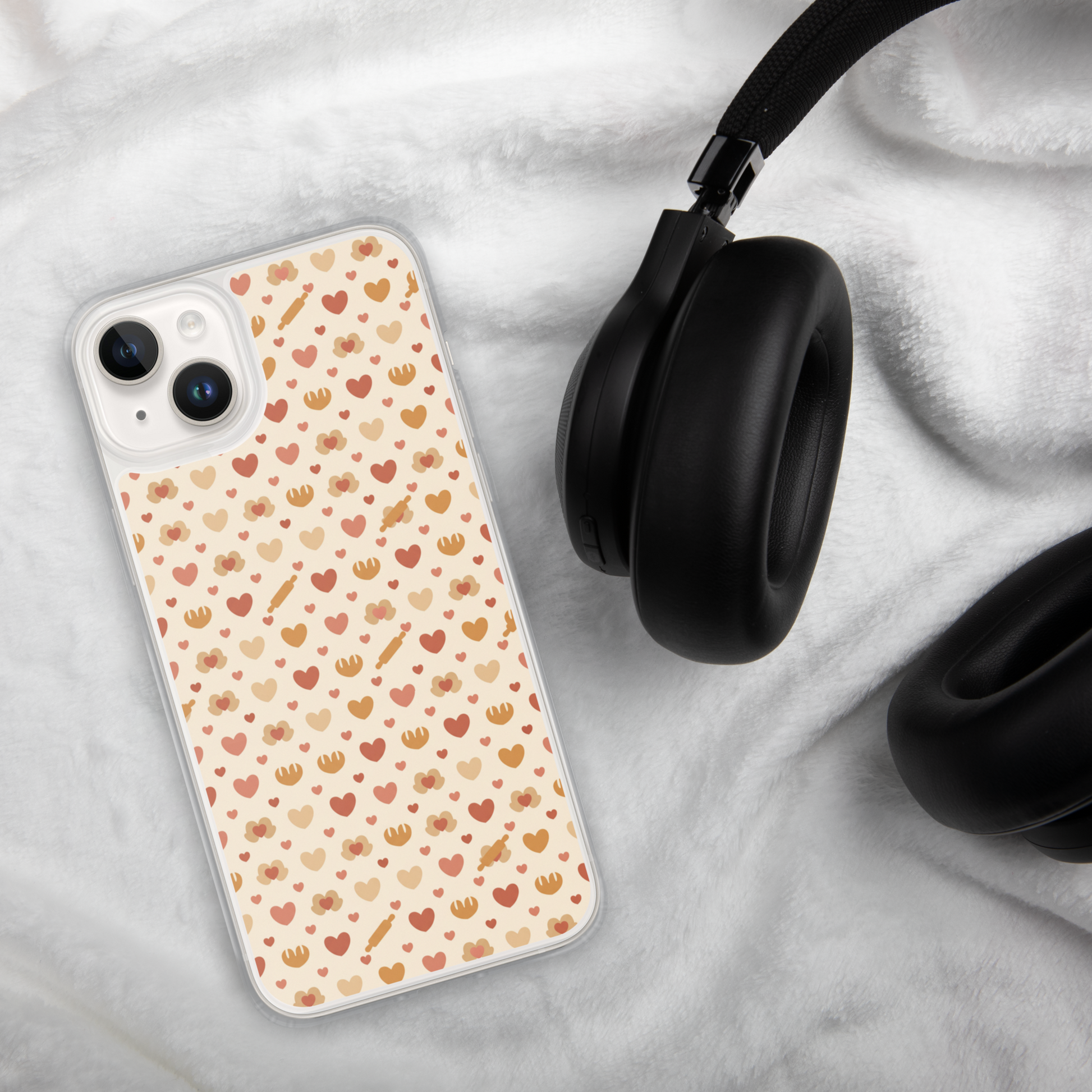 Tiny Hands Big Bakes Clear Case for iPhone® Bags & Accessories > Phone Cases ZomaModa