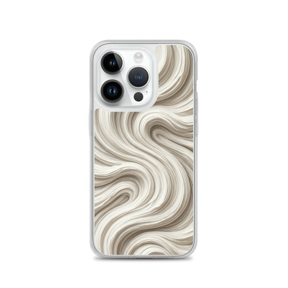 Minimal Flour Swirl Baking Clear Case for iPhone® iPhone 14 Pro Bags & Accessories > Phone Cases ZomaModa