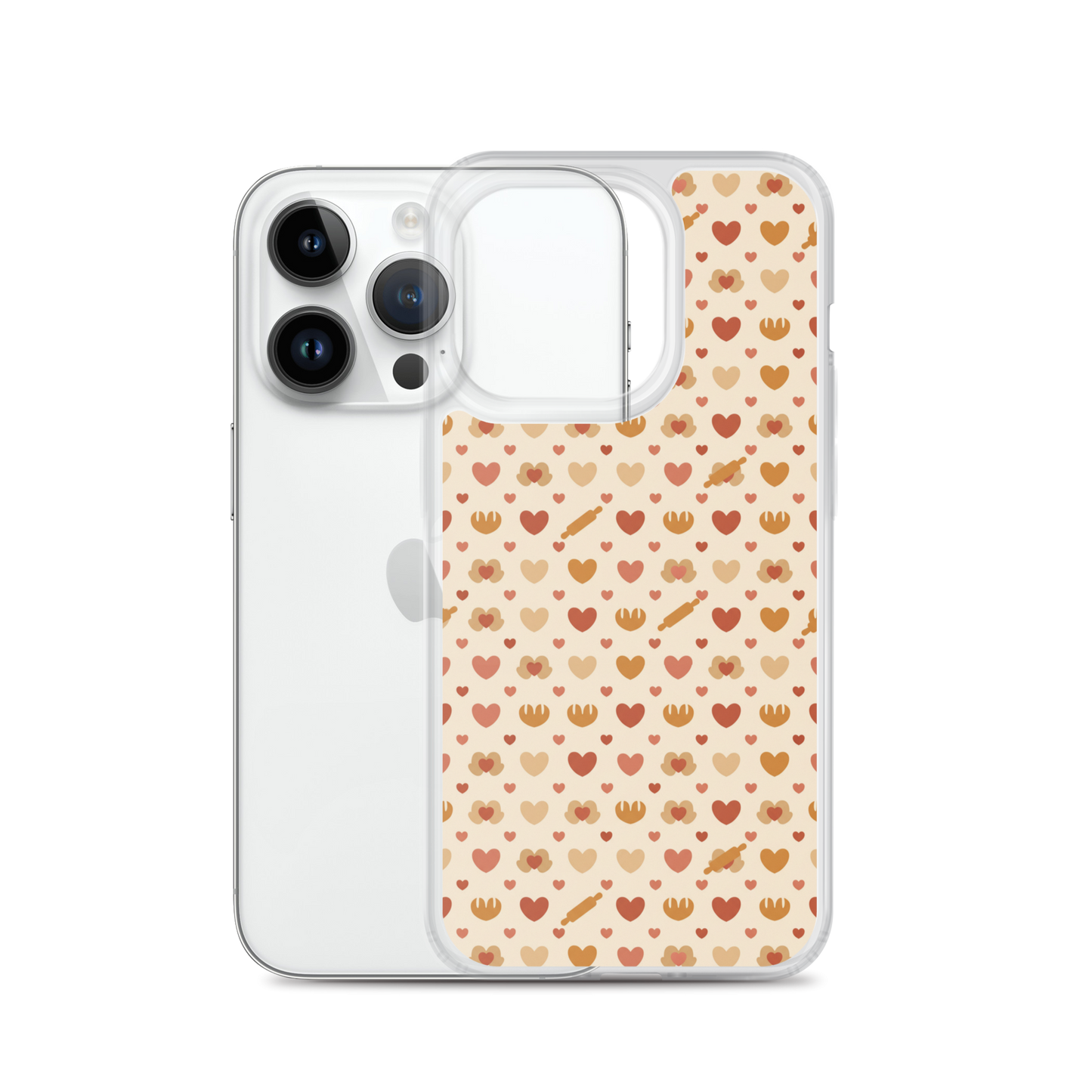 Tiny Hands Big Bakes Clear Case for iPhone® Bags & Accessories > Phone Cases ZomaModa