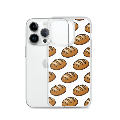 Floating Sourdough Loaves Pattern Clear Case for iPhone® Bags & Accessories > Phone Cases ZomaModa