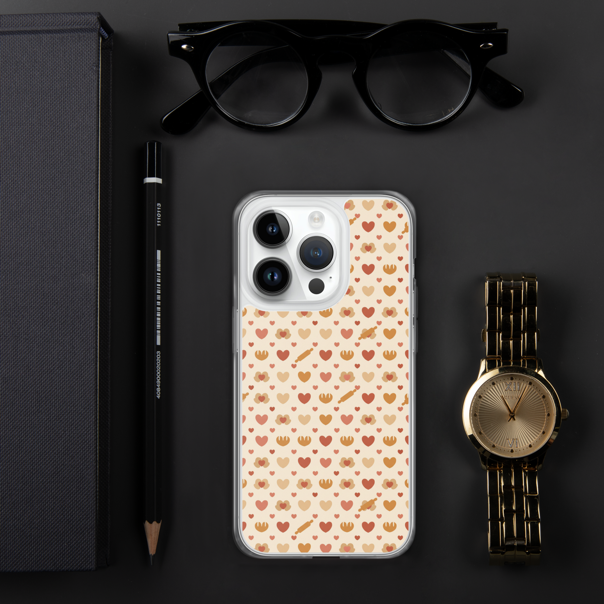 Tiny Hands Big Bakes Clear Case for iPhone® Bags & Accessories > Phone Cases ZomaModa