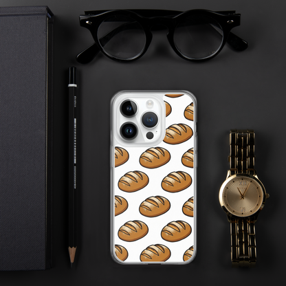 Floating Sourdough Loaves Pattern Clear Case for iPhone® Bags & Accessories > Phone Cases ZomaModa