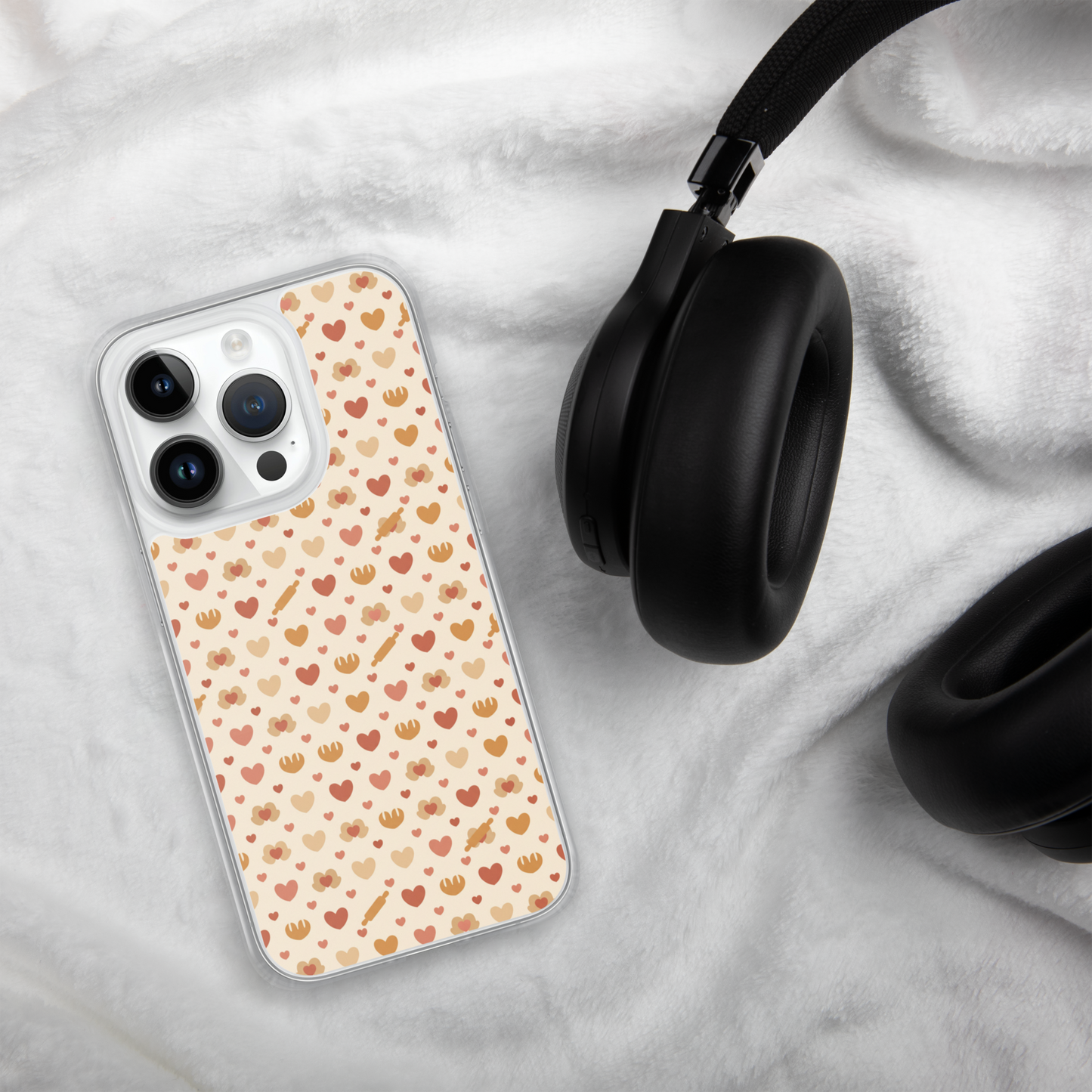 Tiny Hands Big Bakes Clear Case for iPhone® Bags & Accessories > Phone Cases ZomaModa